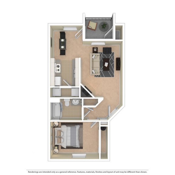 Floor Plans of Gravens Grove Apartments in King City, OR